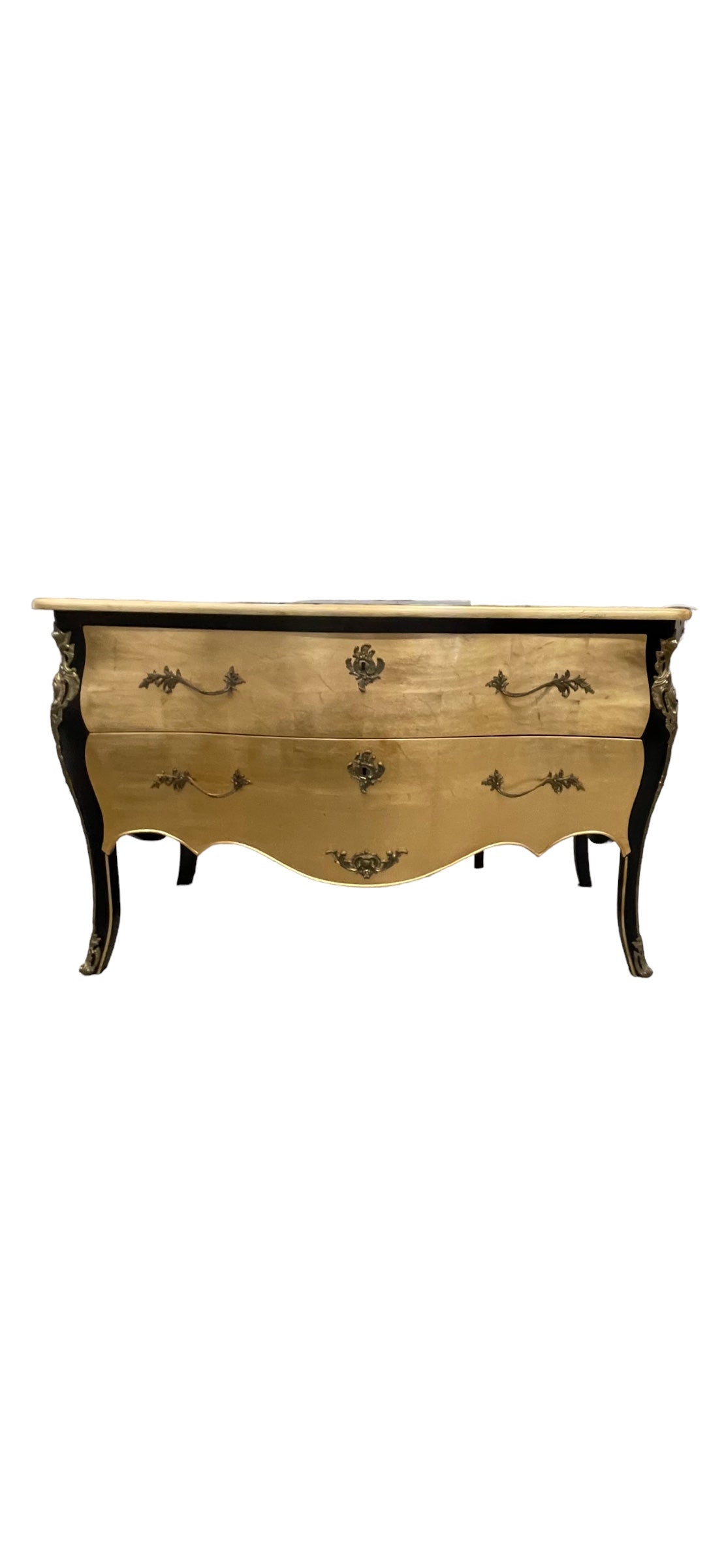 Antique Louis XV French Hand Painted Bombe Chest – Legacy Antiques