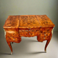 Louis XV Tulipwood, Kingwood, Mapel and Holly Marquetry Coiffeuse, Late 19tg Century