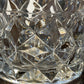 French Vintage Cut Glass Ice Bucket with Fixed Handles