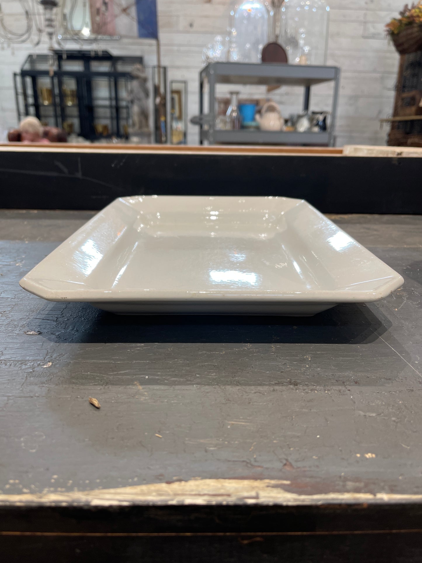 14" Rectangle Ironstone Dish