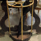 Brass Stick Stand with Cast Iron Bottom