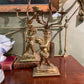 Pair of Italian Gilt Cherub Candelabras, Marked LILY SILVER (Firenze)