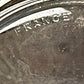 French Vintage Cut Glass Ice Bucket with Fixed Handles