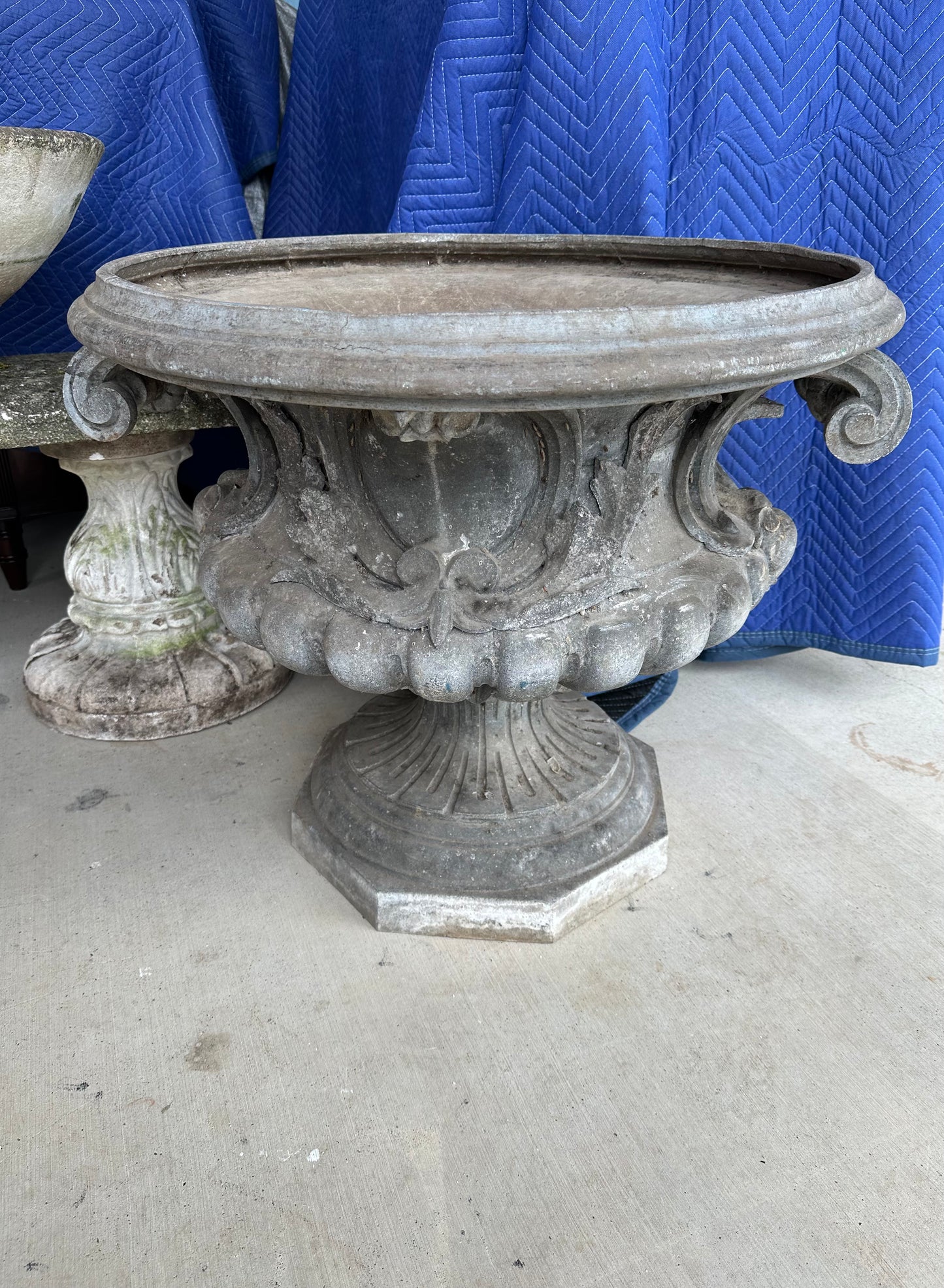 Large Cast Iron Planter