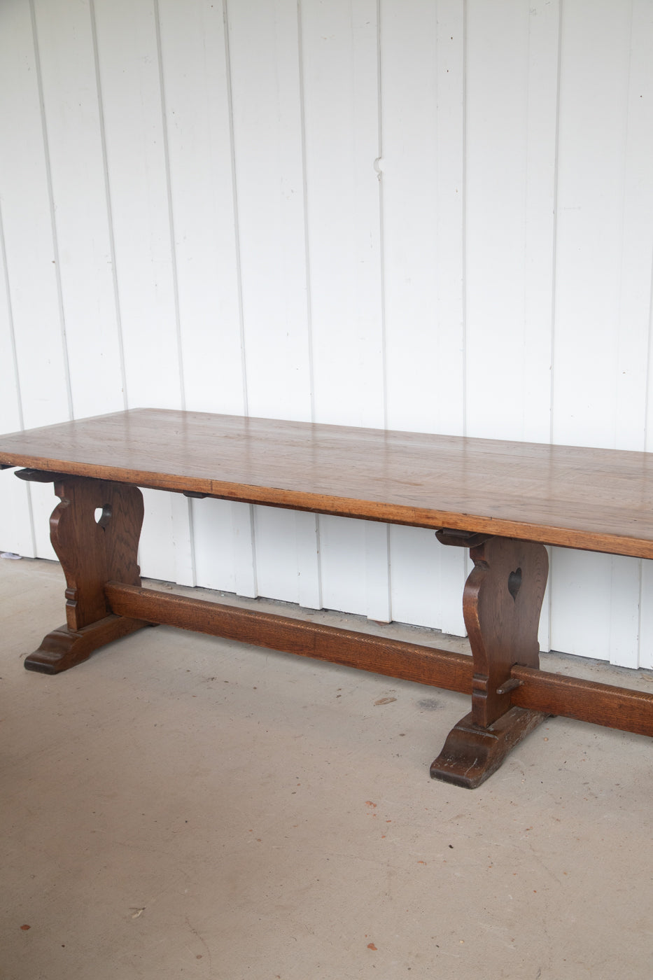 12 ft Oak Refectory Table with Benches Kings School Canterbury