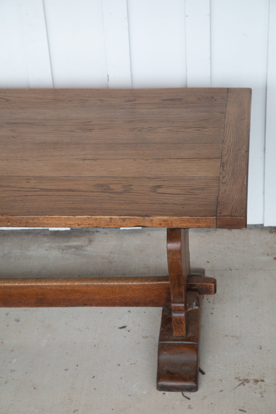 12' Oak Refectory Table with Benches Kings School Canterbury