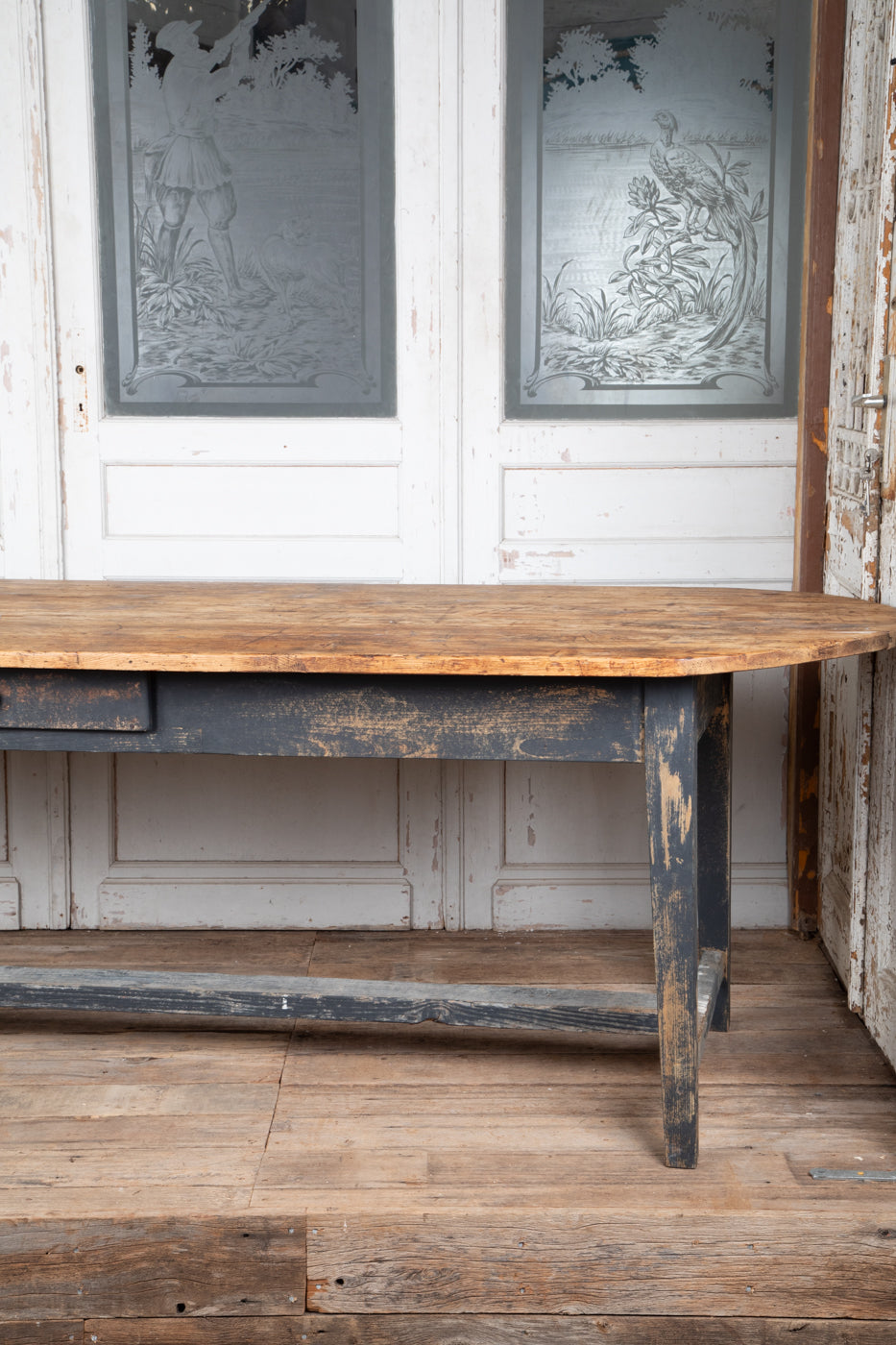 French Bow End Dining Table 1840