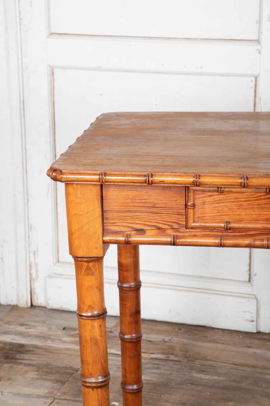 Faux Bamboo Desk