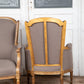 Louis XVI Style Gilt Bergere Armchair