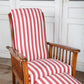 French Morris Reclining Chair with Cushions