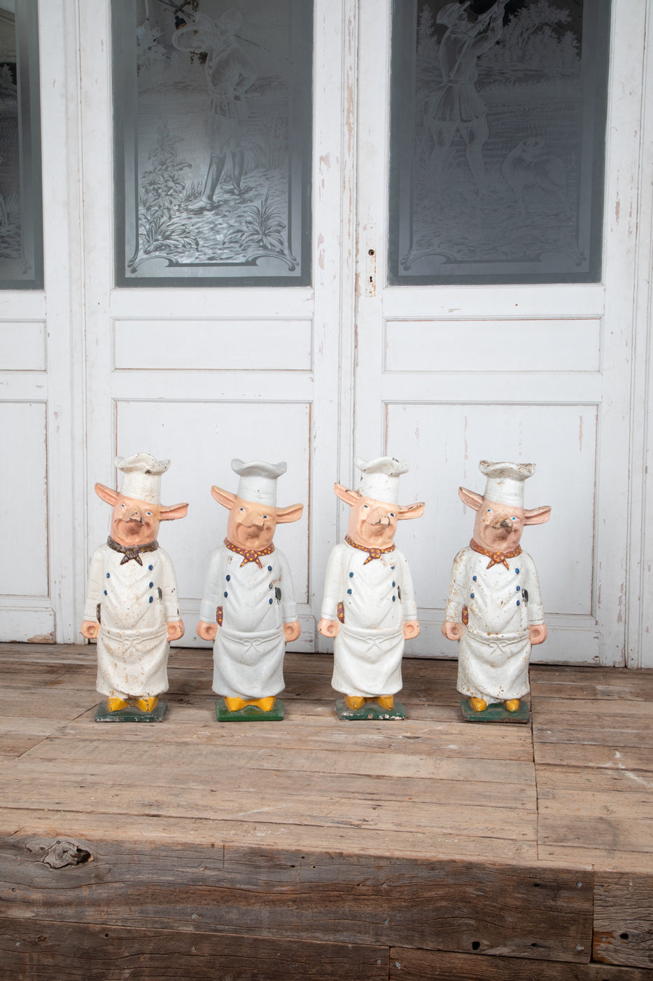 Cast Iron Pig Chefs