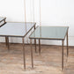 Set of 3 Glass Stacking Tables