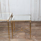 Glass Nesting Tables Set of 3