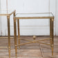 Glass Nesting Tables Set of 3