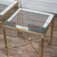 Glass Nesting Tables Set of 3