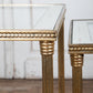 Glass Nesting Tables Set of 3