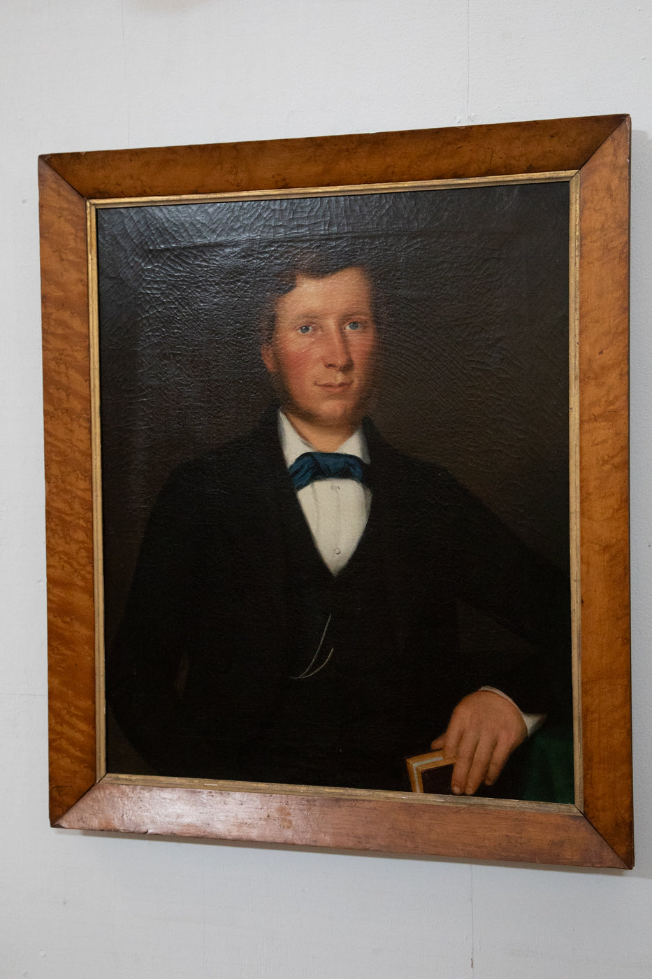 Oil on Canvas Portrait of Man 1820