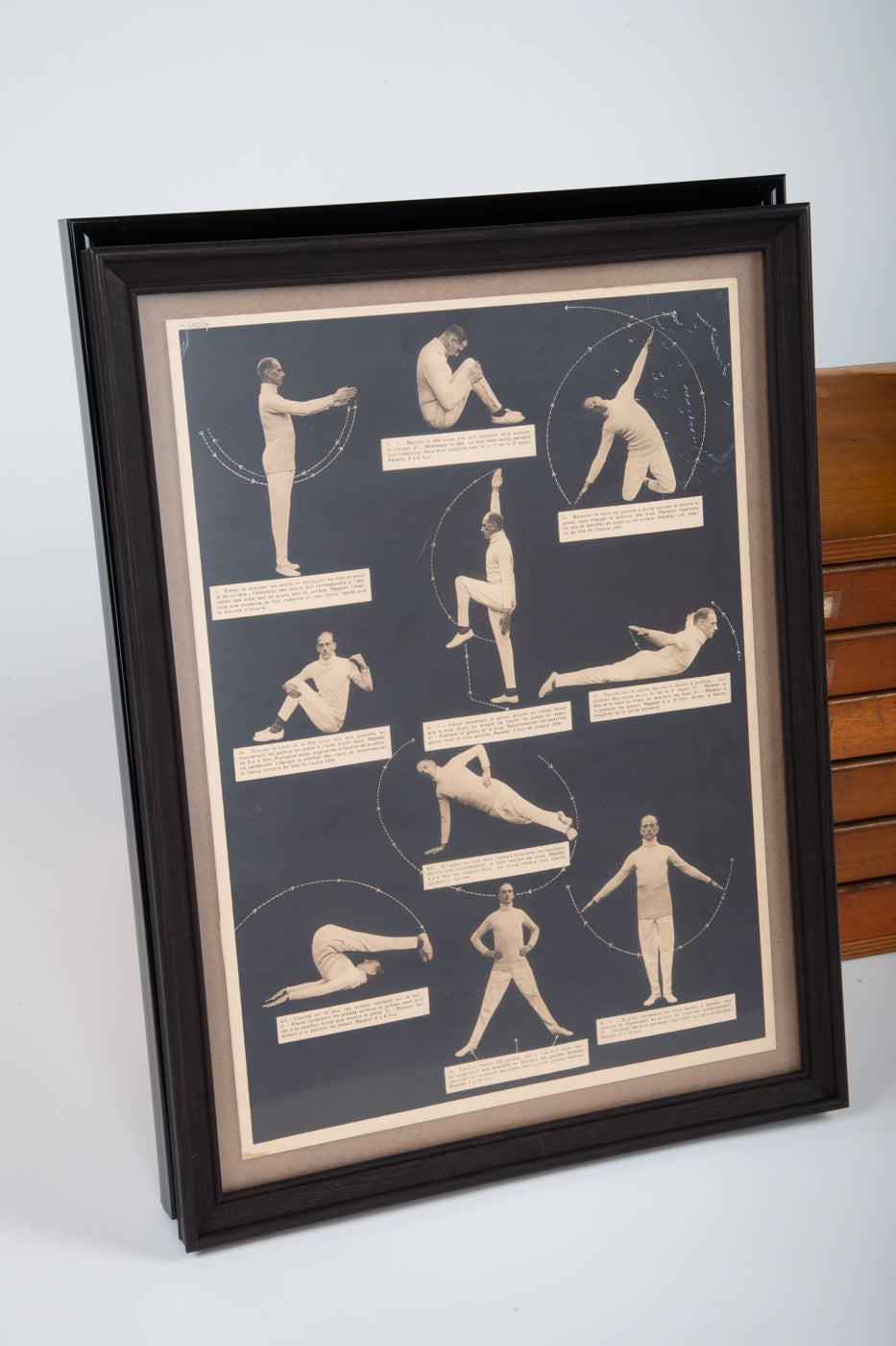 1930s French Exercise Charts