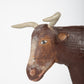 Carved and Painted Folk Art Bull 1860