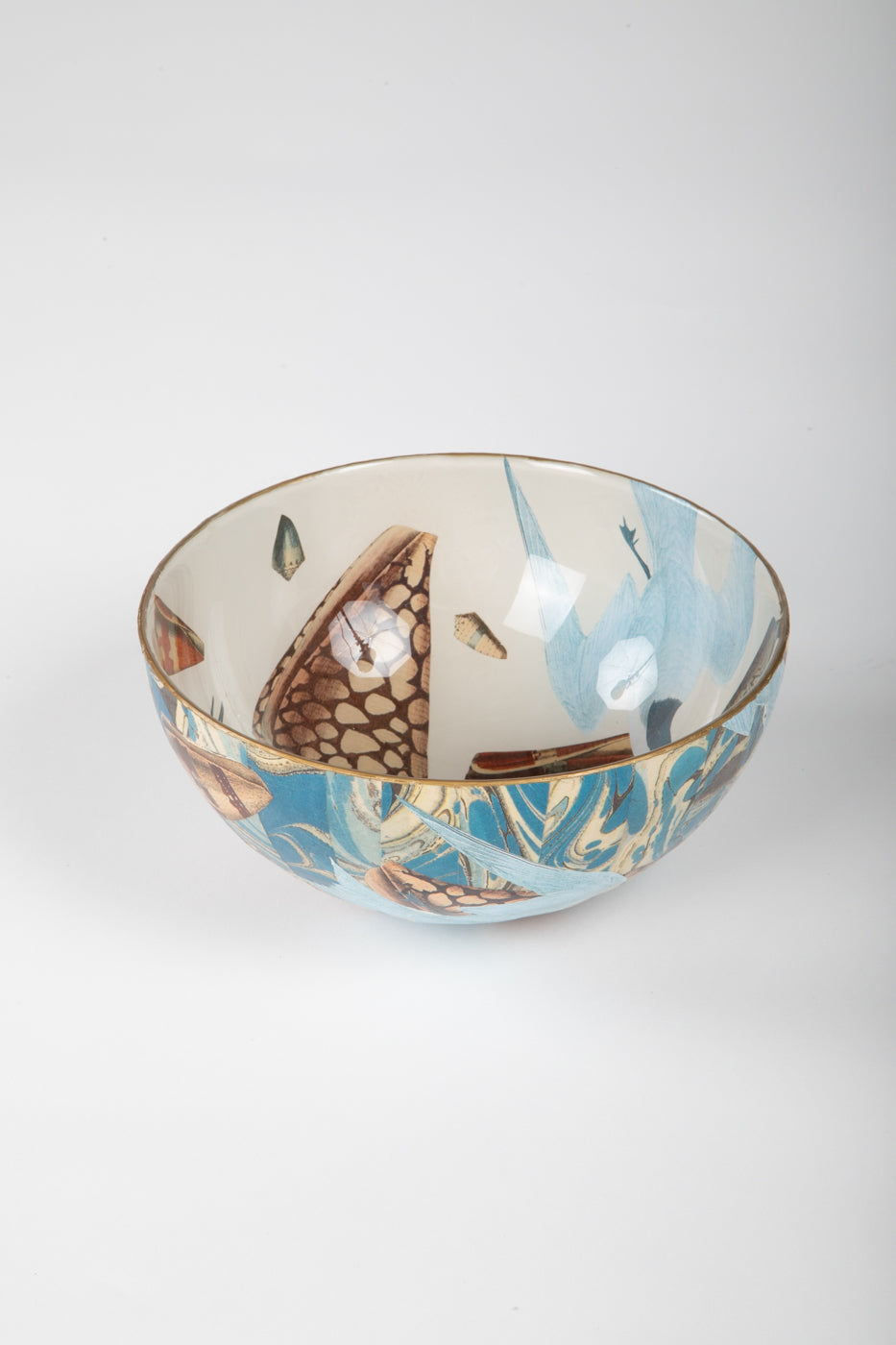 Alex Stewart Carter Bird and Shell Bowl