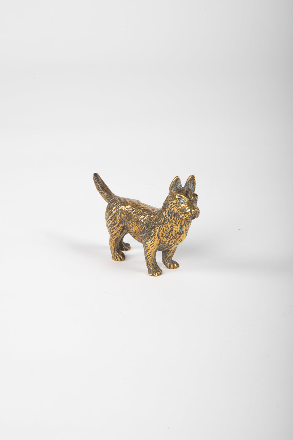 Various Small Brass Decorative Dogs