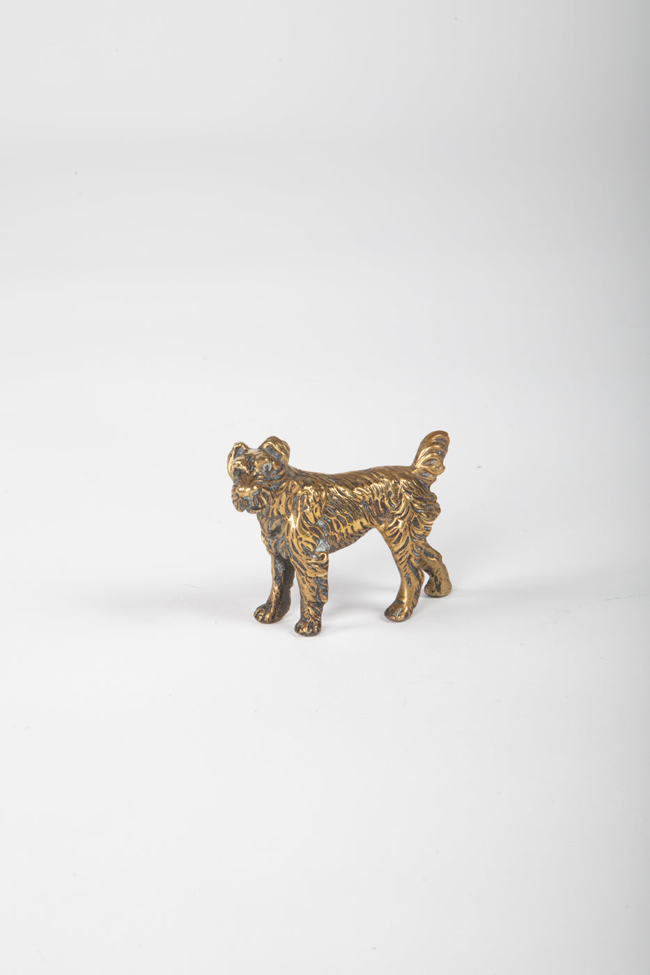 Various Small Brass Decorative Dogs