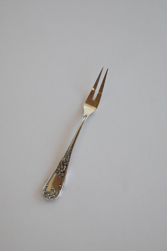 Silver Plated Small Fork France 1890