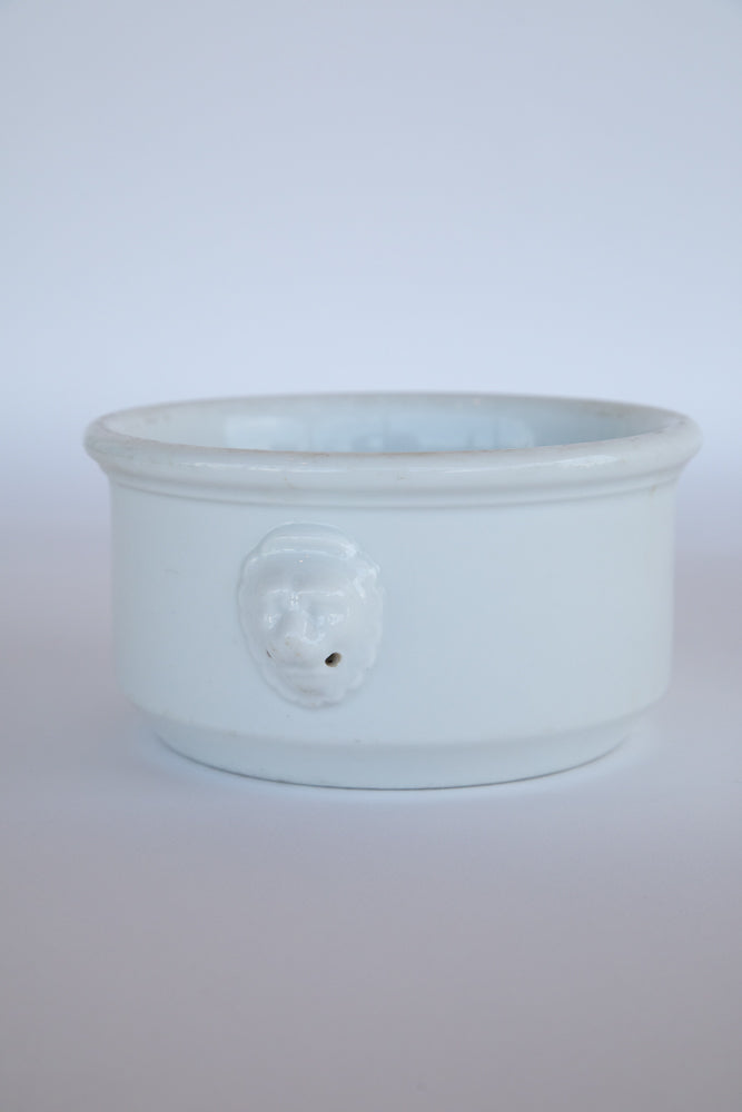 Large Flat Side Lion Bowl