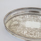 Silver Plate Galleried Serving Tray - Various