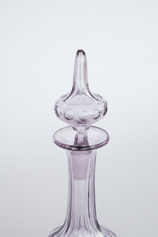 Amethyst Glass Spirit Decanter - Sold Individually