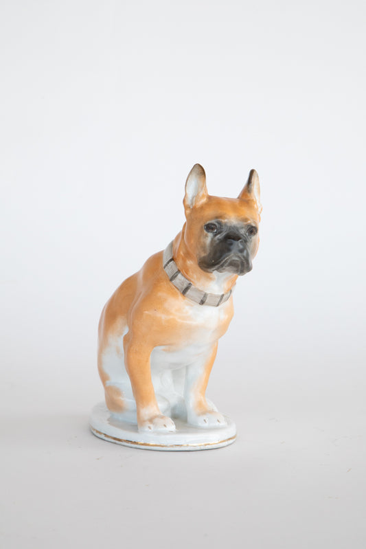 Hand Painted Porcelain French Bulldog