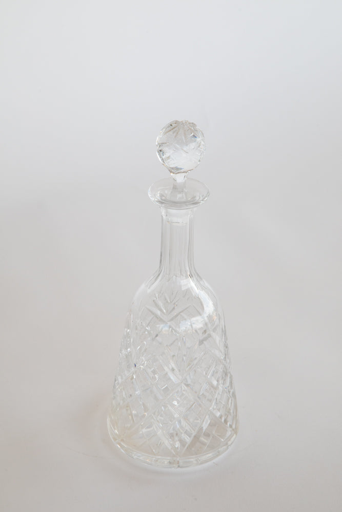 Cut Glass Decanter UK 1910