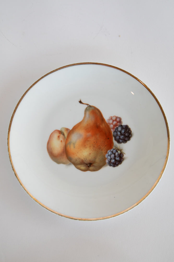 Set of 6 Bavarian Fruit Plates c.1870