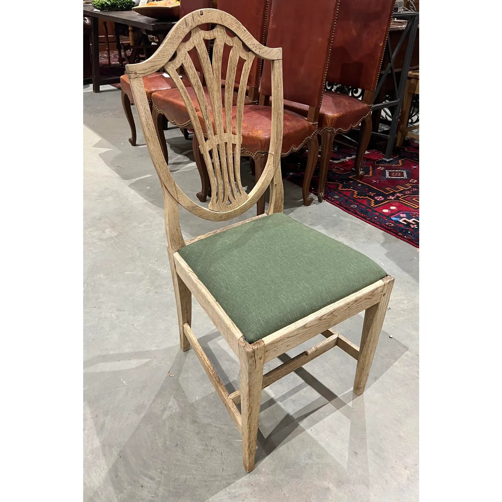 Bleached oak best sale dining chairs