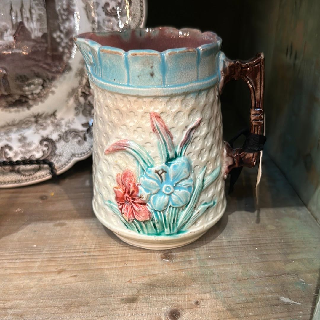 Orders Majolica Milk Pitcher